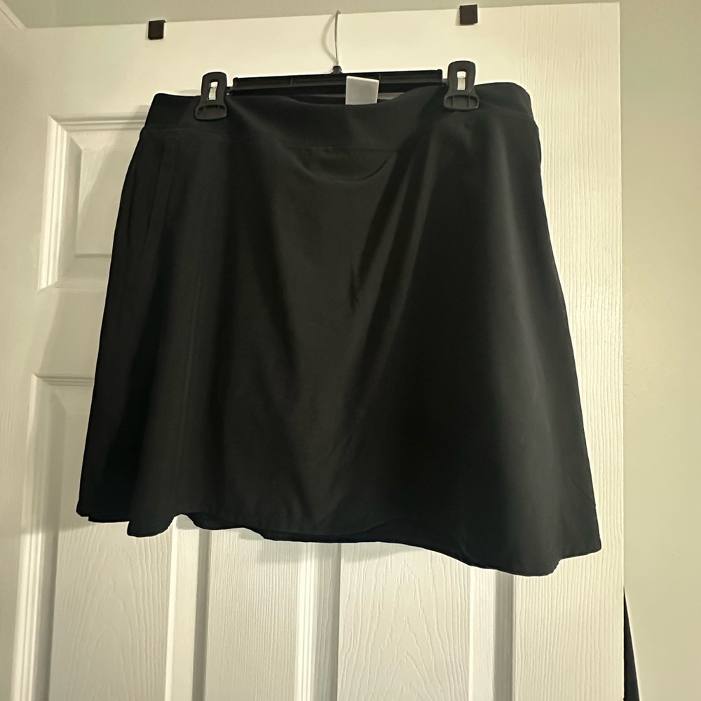 Athleta Black Skort size 16